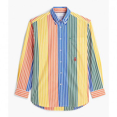 TOMMY HILFIGER - Prep Icon Stripe Rlx Shirt - 0DN - F|MW0MW43303/0DN