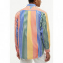 TOMMY HILFIGER - Prep Icon Stripe Rlx Shirt - 0DN - F|MW0MW43303/0DN