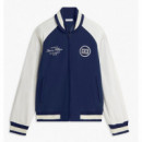 TOMMY HILFIGER - Nautical Shawl Bomber Jacket - Dcc - F|MW0MW43185/DCC