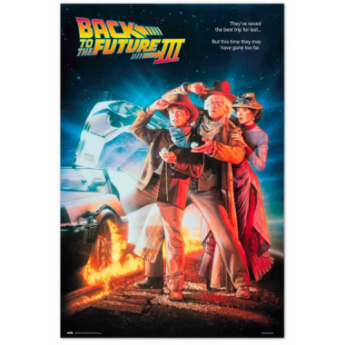 P&oacute;ster Regreso Al Futuro 3 (GPE5560)  GRUPO ERIK