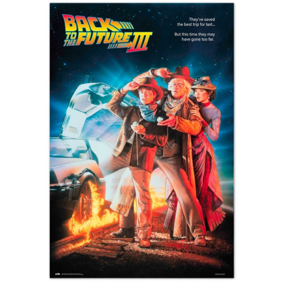 Póster Regreso Al Futuro 3 (GPE5560)  GRUPO ERIK