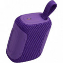 Altavoz BLUETOOTH JBL GO5 con Auracast y Luces Led Purpura