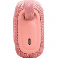 Altavoz BLUETOOTH JBL GO5 con Auracast y Luces Led Rosa