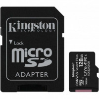 Tarjeta de Memoria KINGSTON Microsdxc 128GB UHS-1 (clase 10)