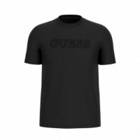 Guess Athleisure Camiseta Negra Z2YI11 J1314-JBLK
