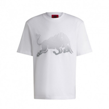HUGO Camiseta Blanca 50542775-100