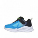 Skechers Zapatillas Skechers Meteor-Lights Celestes 401495N-BKBL