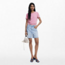 Desigual Camiseta "D" strass 25WWTK07-3045