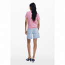 Desigual Camiseta "D" strass 25WWTK07-3045