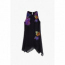 Desigual Vestido túnica flores 25WWVW30-2000