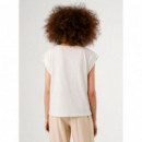 Pepe Jeans Camiseta Blanca PL506112-808