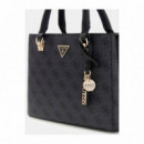 Guess  Bolso de Mano Noelle con Logotipo 4G HWBG96 72050-CLO  GUESS..