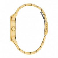 Reloj Badge Dorado  GUESS
