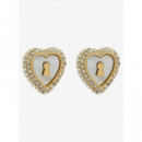 Pendientes Love Bites Gold  GUESS