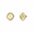 Pendientes Jaipur Splendor Dorado  GUESS