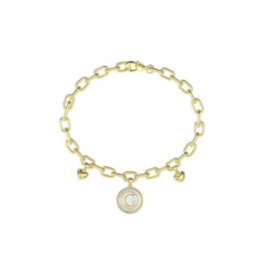 Pulsera G Talisman Plateada  GUESS