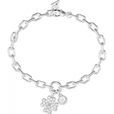 Pulsera Love Bites Plateada  GUESS