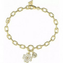 Pulsera Love Bites Dorada  GUESS