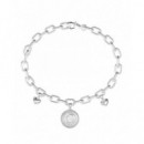 Pulsera G Talisman Plateada  GUESS