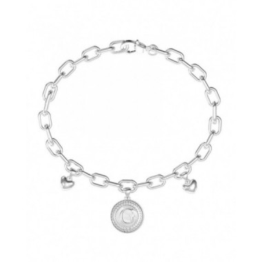 Pulsera G Talisman Plateada  GUESS
