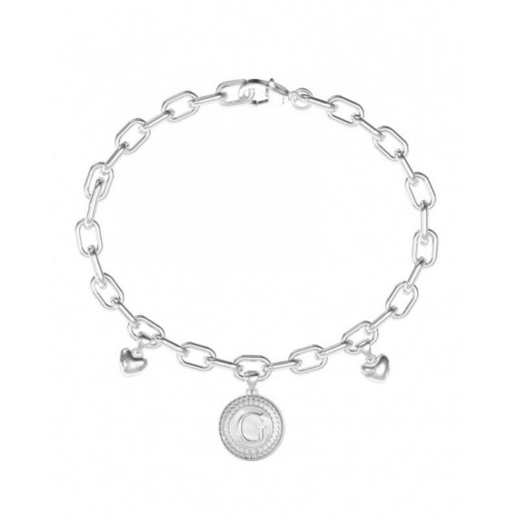 Pulsera G Talisman Plateada  GUESS