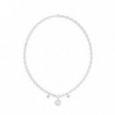 Collar G Talisman Plateado  GUESS