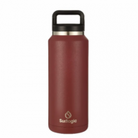 Botella SURFLOGIC  Isotérmica 1L Burdeos