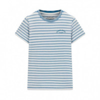 Camiseta a Rayas  GUESS