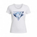 Camiseta Feather Triangle  GUESS