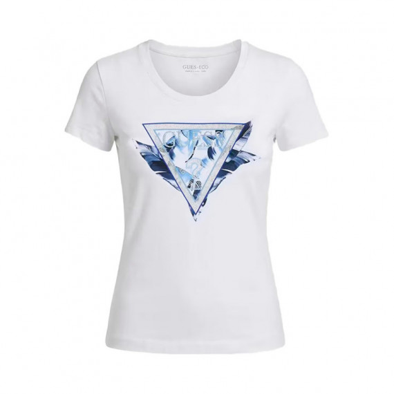 Camiseta Feather Triangle  GUESS
