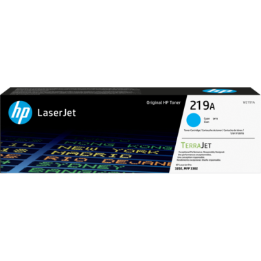 Toner HP 219A Cyan Laserjet Pro 3202DW 3302FDN 3202DN (W2191A)