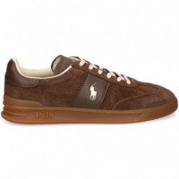 Deportivo Piel+ante Moka  POLO RALPH LAUREN