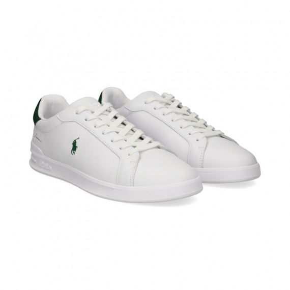 Deportivo Piel Verde+blanco  POLO RALPH LAUREN