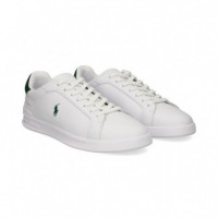 Deportivo Piel Verde+blanco  POLO RALPH LAUREN