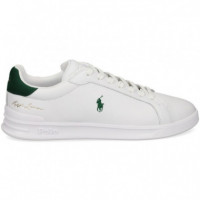Deportivo Piel Verde+blanco  POLO RALPH LAUREN