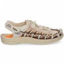 SANDALIA ENREJADA+CORDON NAR+BEIGE