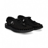 Sandalia Enrejada+cordon Negro  KEEN