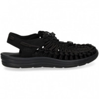 Sandalia Enrejada+cordon Negro  KEEN