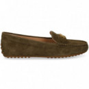 Conductor Aplique ante Kaki  LAUREN RALPH LAUREN