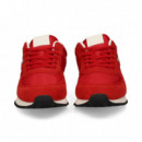 Talon Hielo Deportivo Ante+nylon Rojo  TOMMY HILFIGER