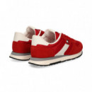 Talon Hielo Deportivo Ante+nylon Rojo  TOMMY HILFIGER
