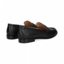 Mocasin Antifaz Piel Negro  LAUREN RALPH LAUREN