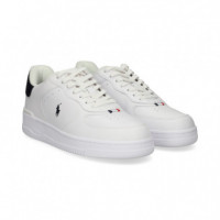 Deportivo Piel Rojo+azul+blanco  POLO RALPH LAUREN