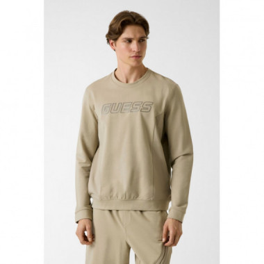 Sudadera con Logo Impreso de GUESS