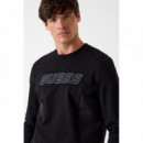 Sudadera con Logo Impreso de GUESS