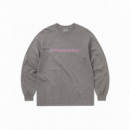 Camisetas Hombre Camiseta THISISNEVERTHAT™ Logo Manga Larga Dark Grey