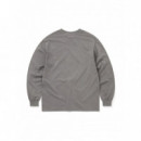 Camisetas Hombre Camiseta THISISNEVERTHAT™ Logo Manga Larga Dark Grey