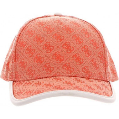 Baseball Cap Peach  GUESS