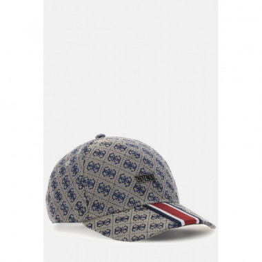 Boston Baseball Cap Sand Blue  GUESS