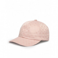 Anise Shiny Peony Bseball Hat Light Rose  GUESS